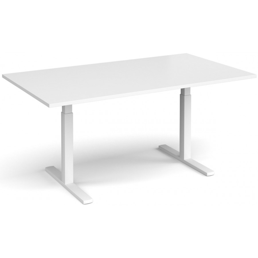 Elev8 Touch Adjustable Rectangular Boardroom Table - 2000mm